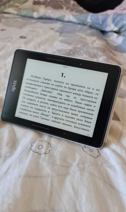 Kindle voyage 6" 300ppi с подсветка и калъф