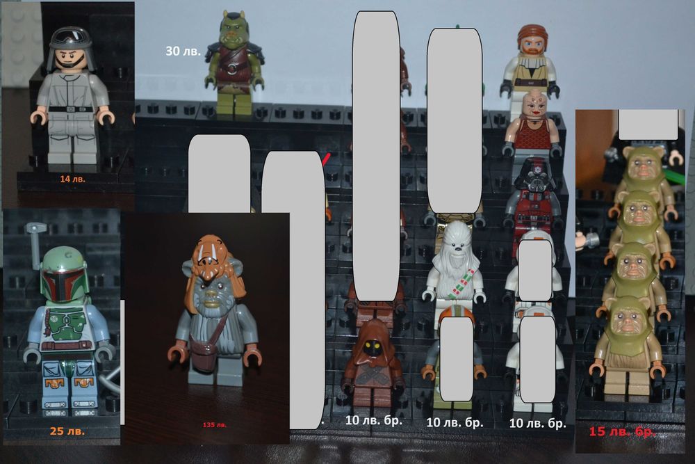 LEGO Star Wars минифигурки