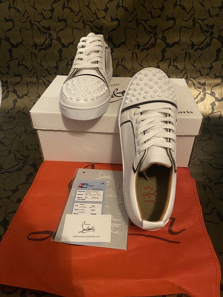 Adidasi Christian Louboutin Low  -FULL BOX- Lobotin Lubutani