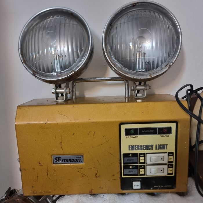 Proiector de urgență vintage Stardust Japan – colectabil, funcțional
