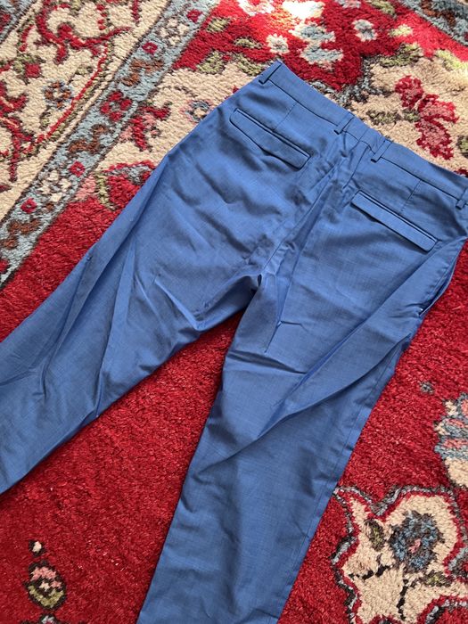 Pantaloni Zara office albastru deschis superbi marime 38