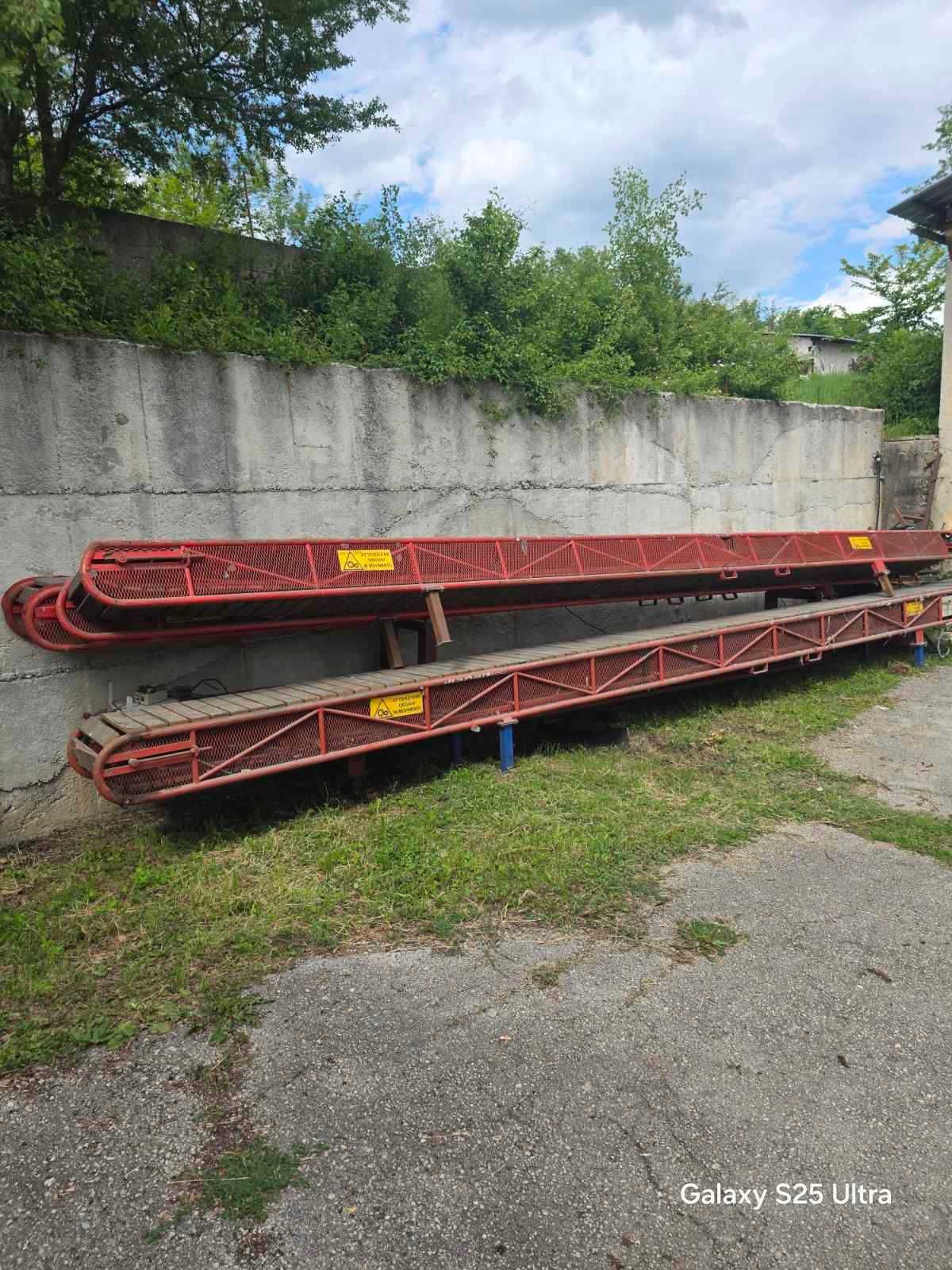 Продавам транспортно съоръжение/лента-10 м дължина,0.60 м ширина