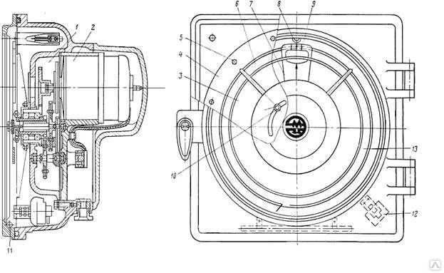 Указатель глубины  сельсинный УГС-4