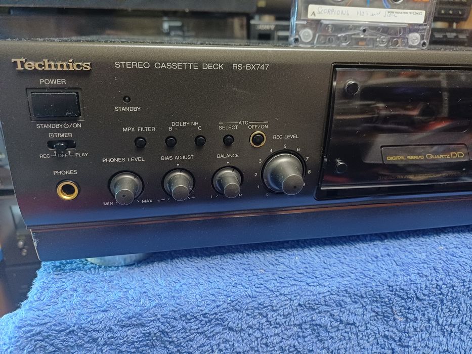 Technics rs bx747 deck caseta cap de serie