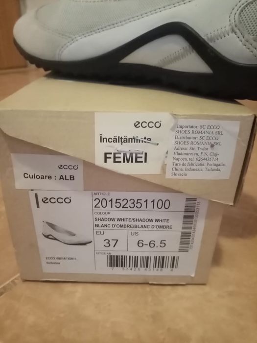Pantofi ECCO 37 bej