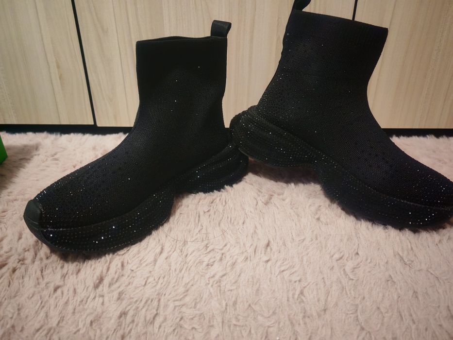 Дамски боти с камъни