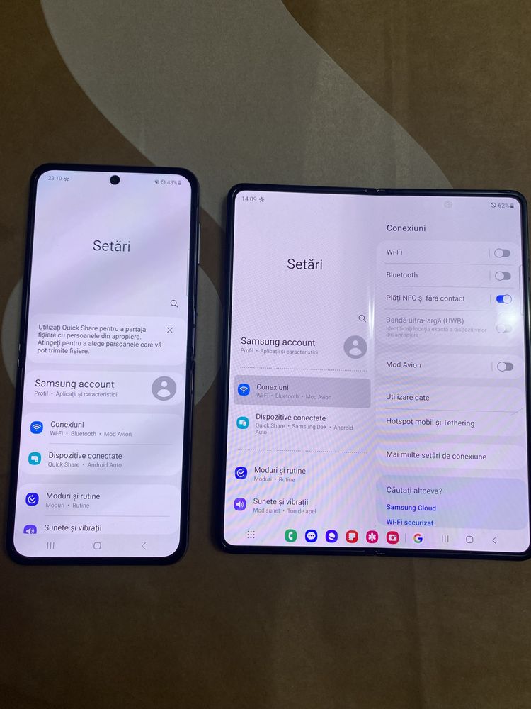 Samsung Galaxy Z Fold 4 Demo+ galaxy Z Flip 4 DEMO pachet