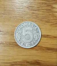 Vând moneda rara 5 lei 1992
