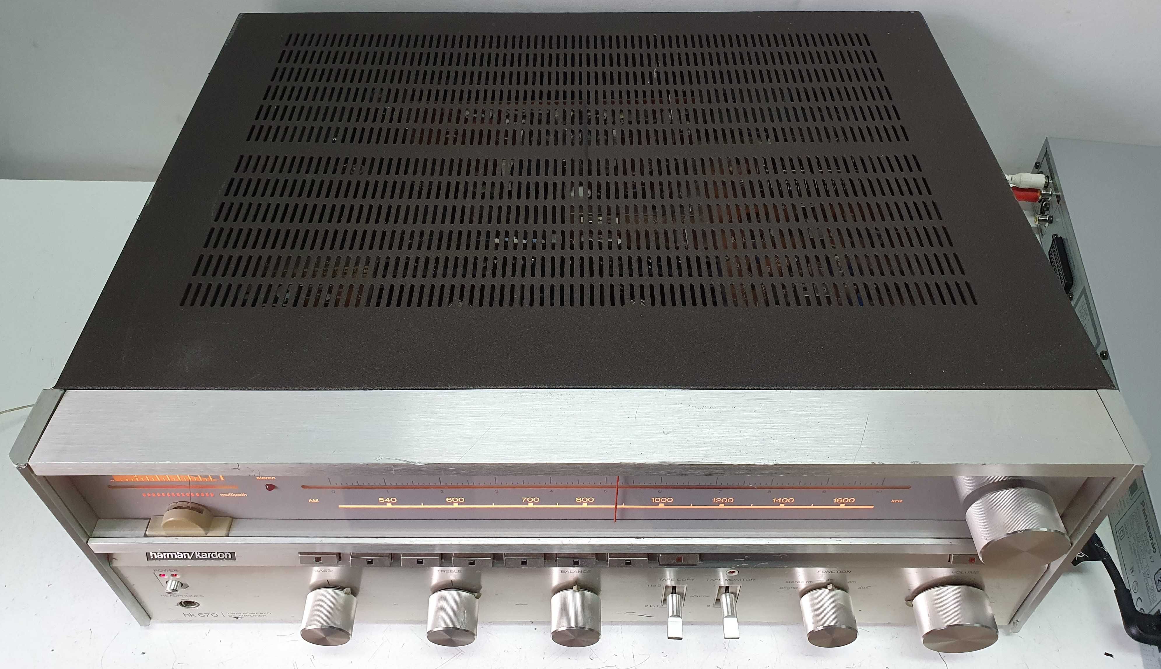 Harman Kardon HK 670 vintage Japan muzica 600W old school
