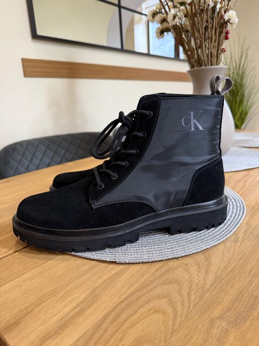 Кубинки  Calvin Klein Jeans Eva Mid Laceup Lth Boot Hiking YM0YM00842