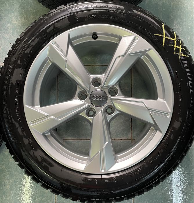 Jante aliaj R18 originale AUDI A6 C8 225/55/18 iarna Bridgestone 2024