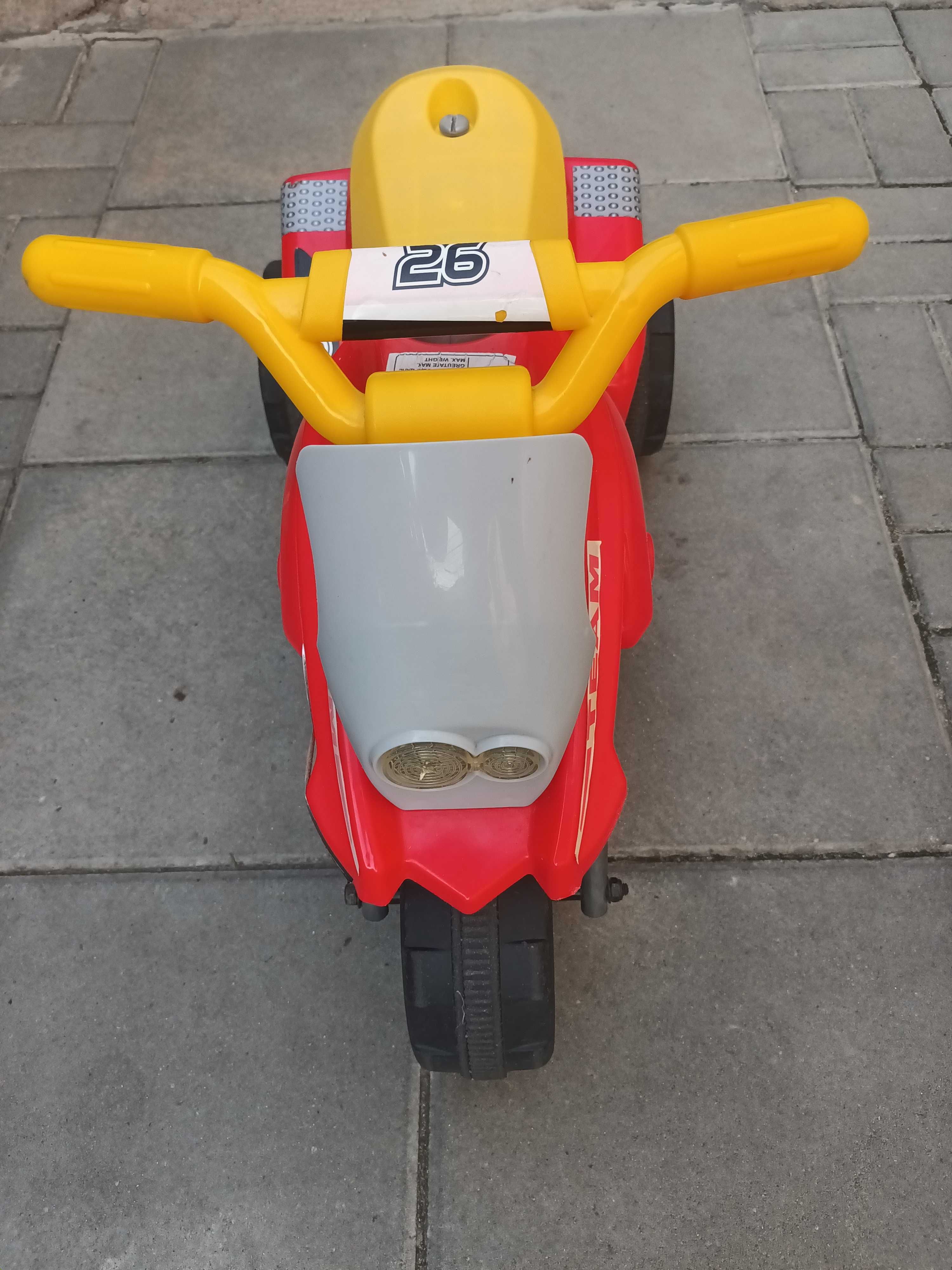 Motocicleta electrica pentru copii