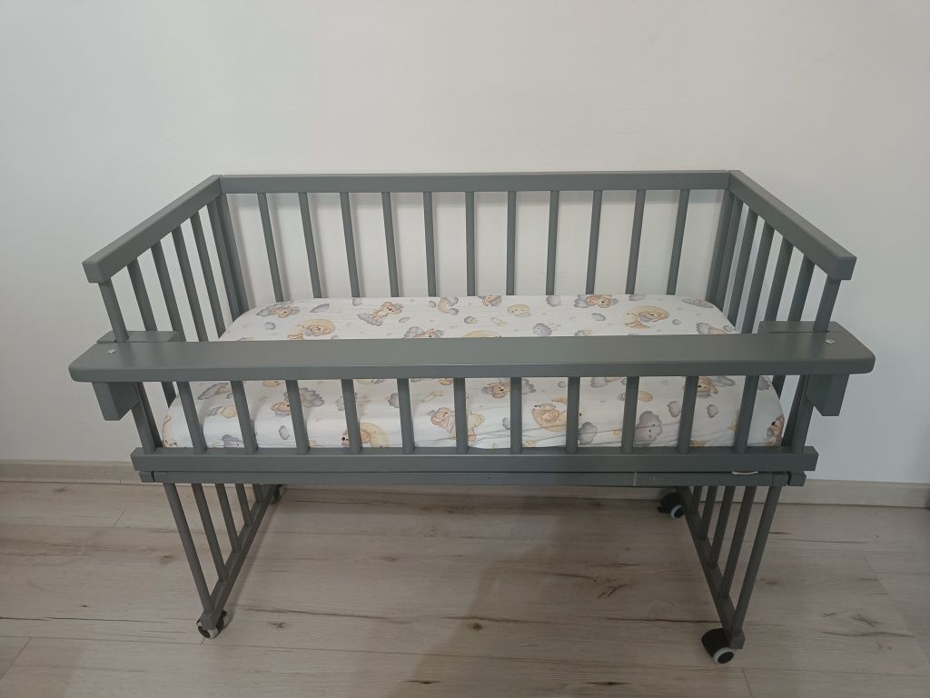 Patut co-sleeping Piccolino Grafit Klups .