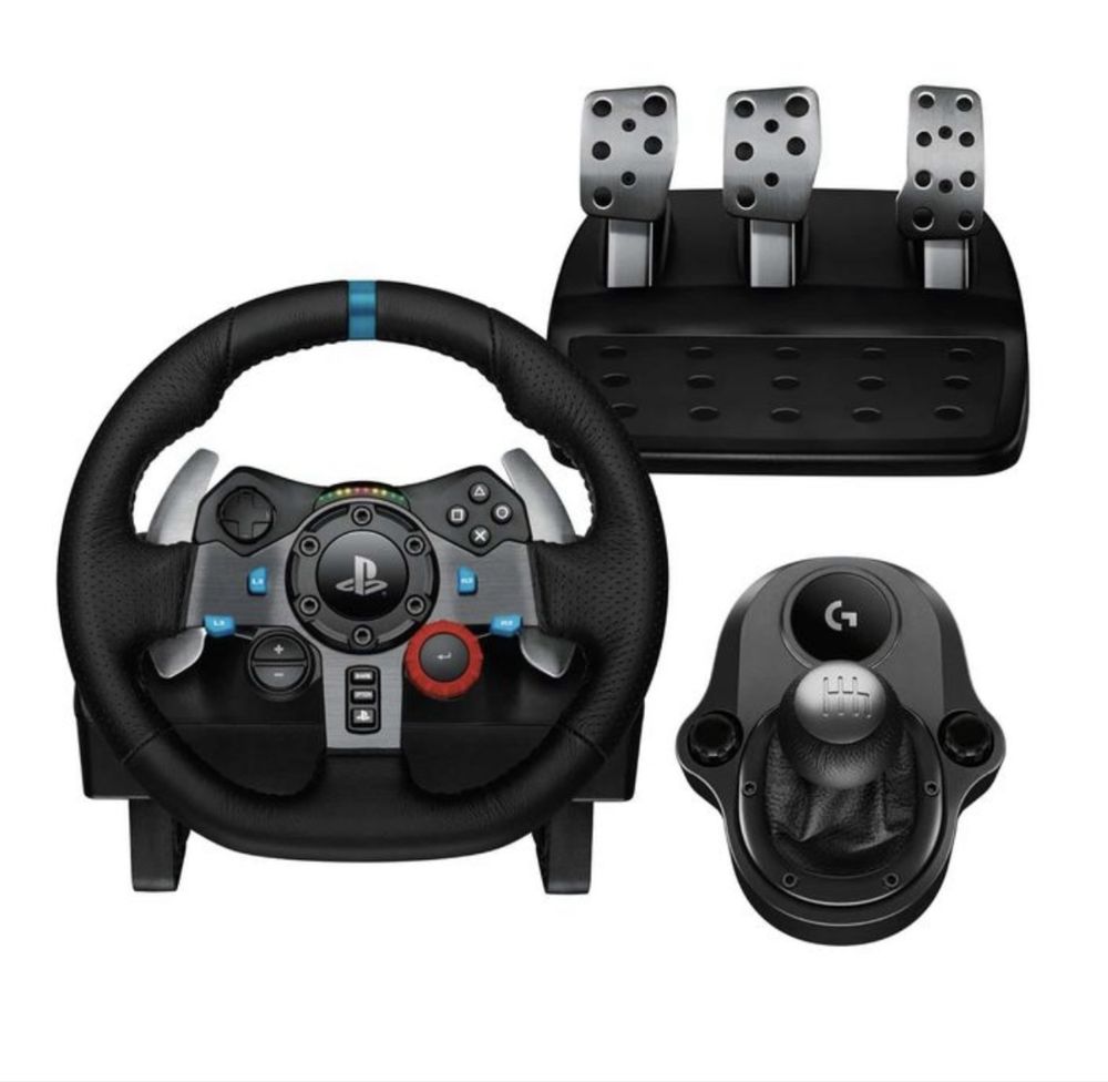 Игровой руль Logitech G29 + педали + шифтер