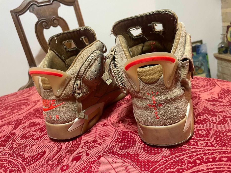 Air Jordan 6 Travis Scott Khaki, Mărimea 42.5