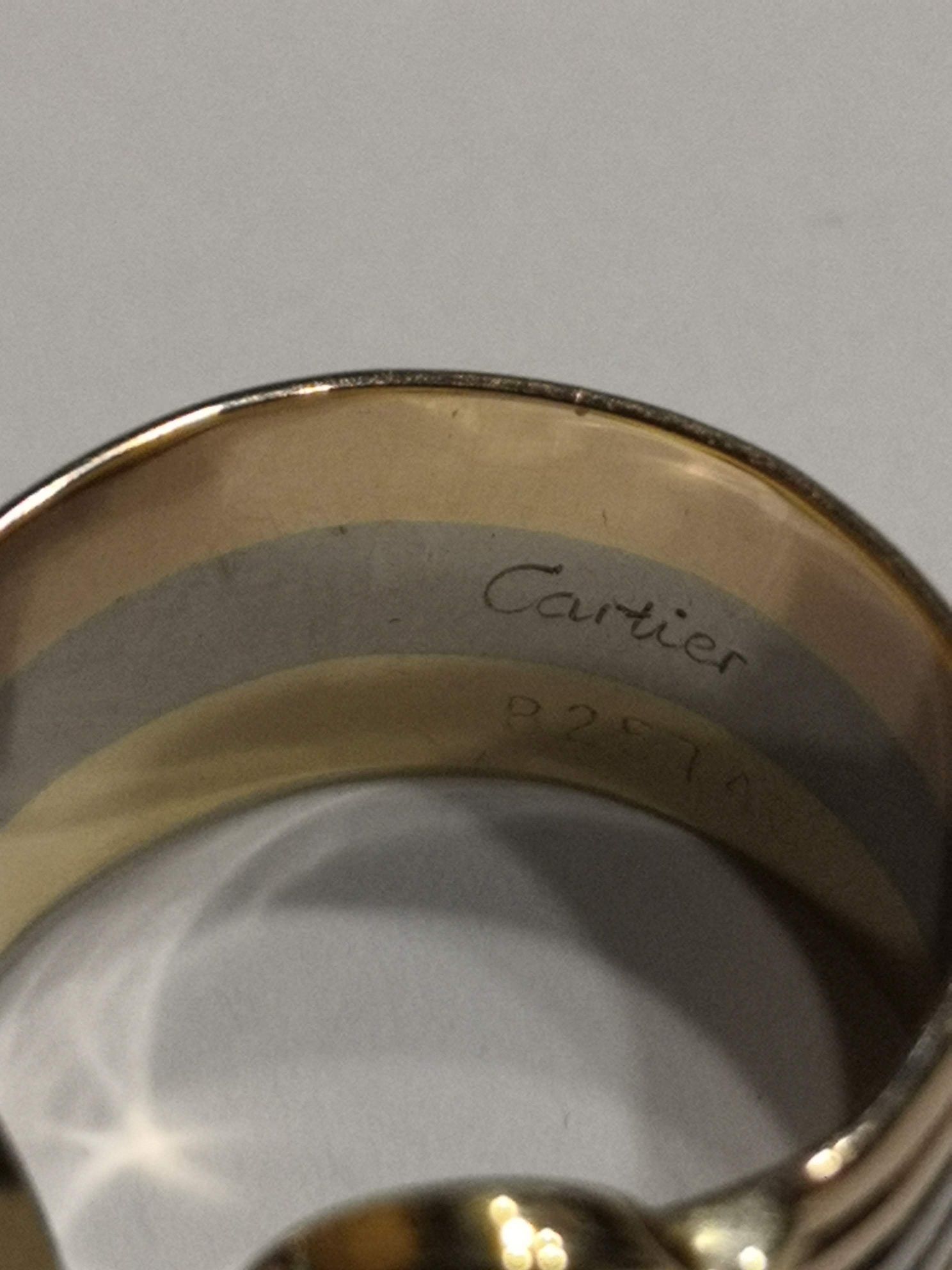 Vind inel din aur model Cartier
