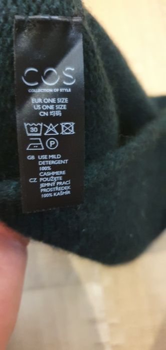 Caciula fes,Cos chasmere 100% verde