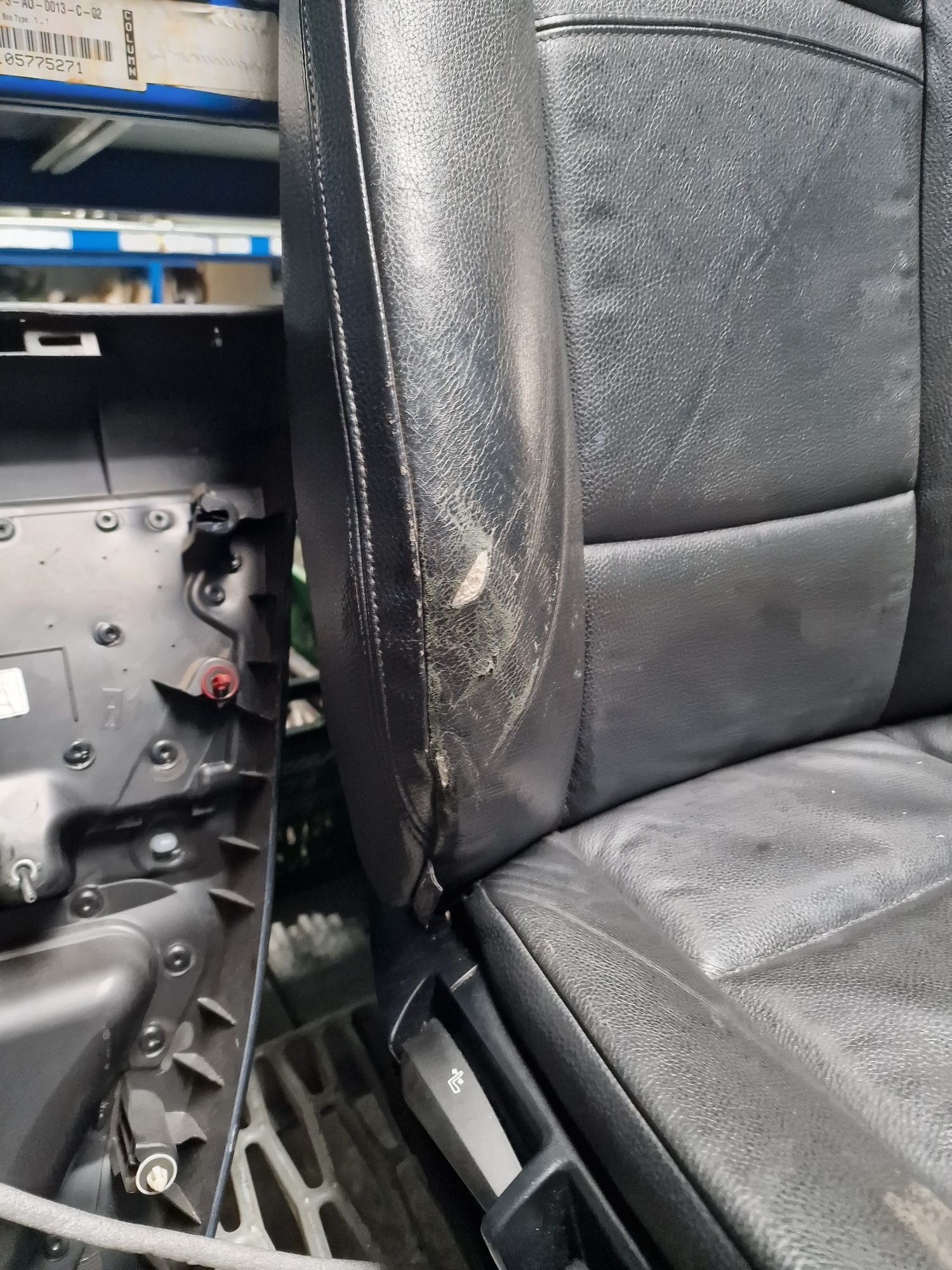 Scaune fata bancheta interior piele neagră incalzire bmw e92