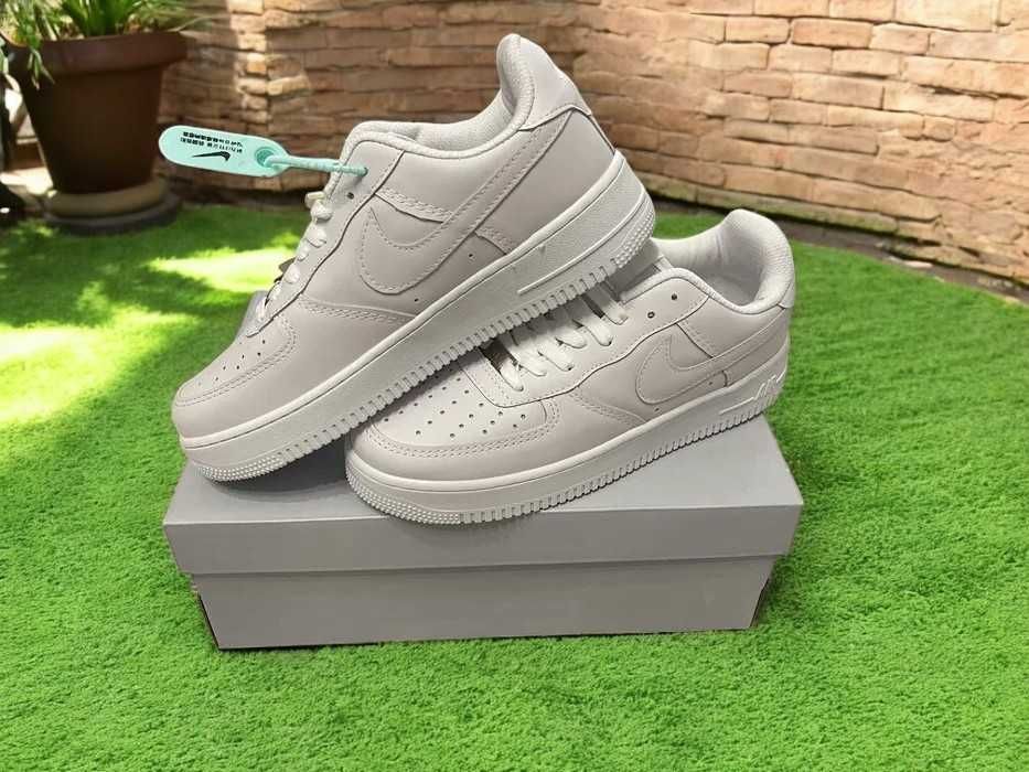 Adidasi Nike Air Force White - Adidasi baieti / fete noi cu cutie