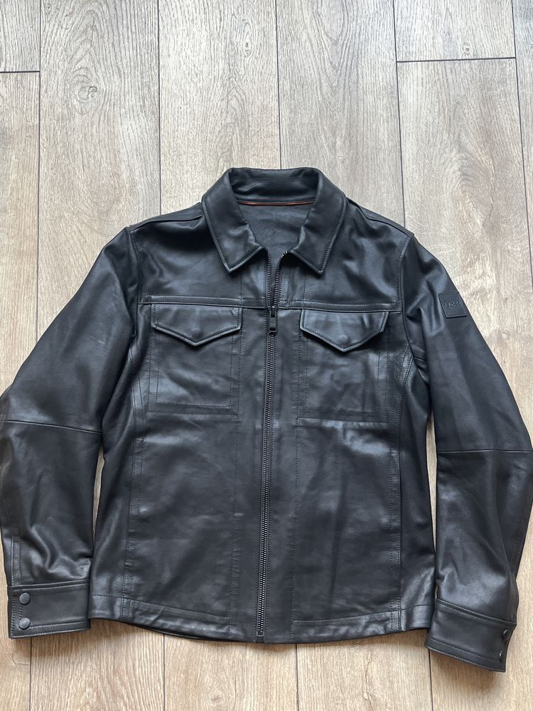 Hugo Boss : Jobeaan Leather Jacket 48/М  - Оригинал