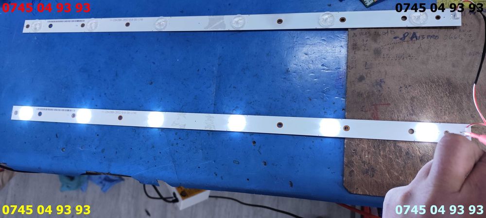 set 2 bare barete led de la philips 32PFL3088H ca noi