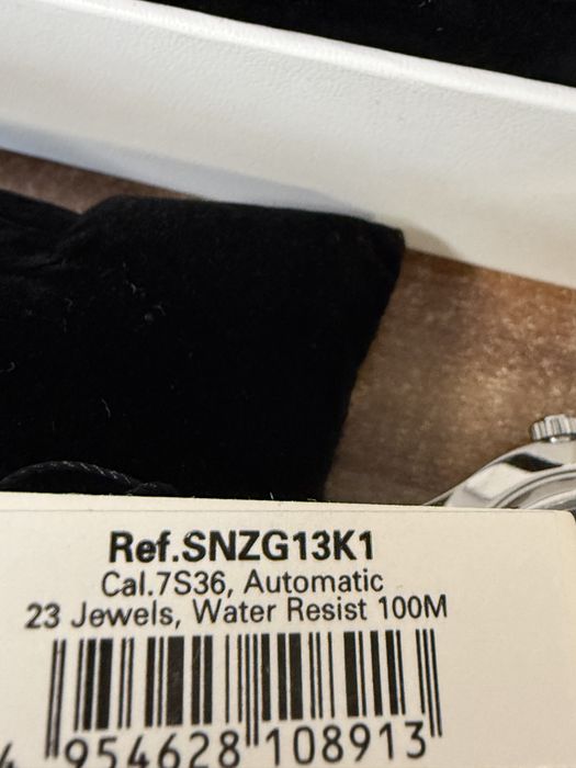 Seiko Ceas argintiu 5 Sports