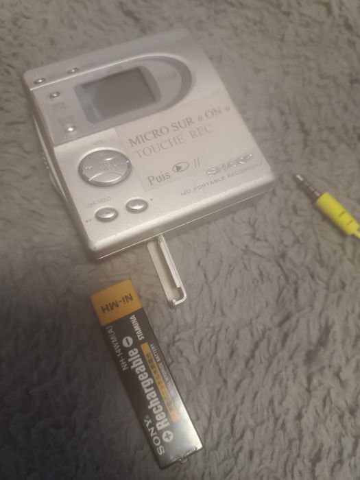Walkman minidisc Sharp md-mt190h Japan