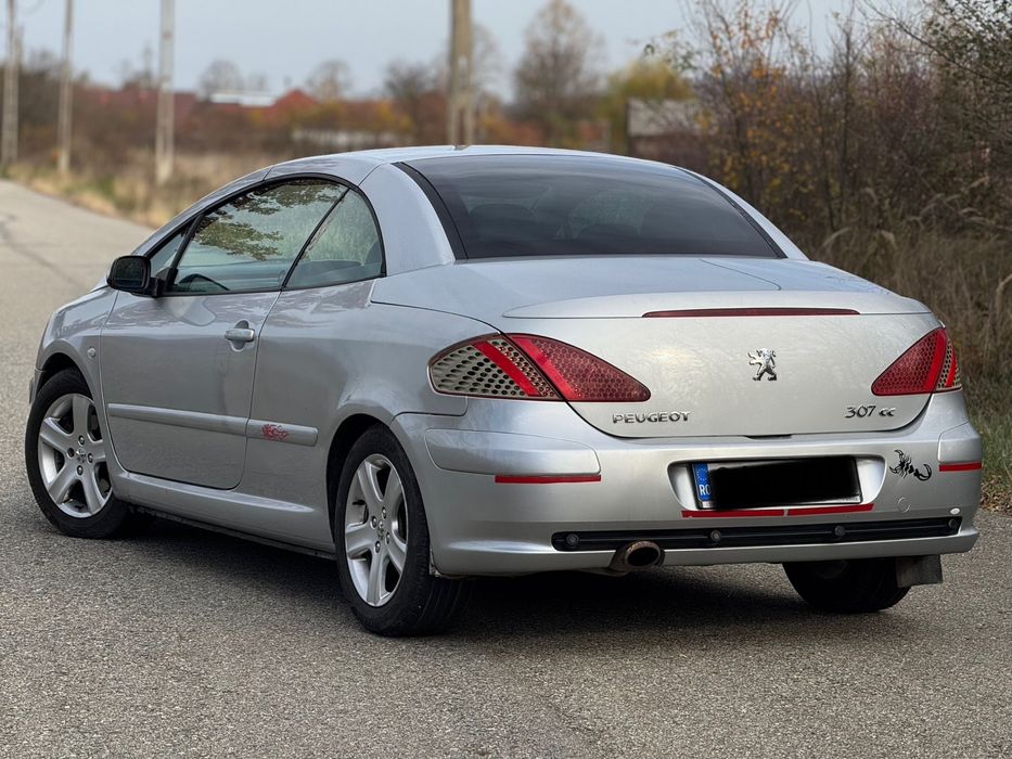 Peugeot 307 CC • Decapotabilă • 2.0 Benzină • 136CP • 2005 •