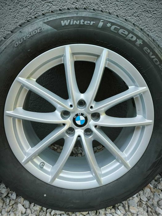 Set 4 Roti - Jante Originale BMW pe 18” +Anvelope iarnă Hankook Winter