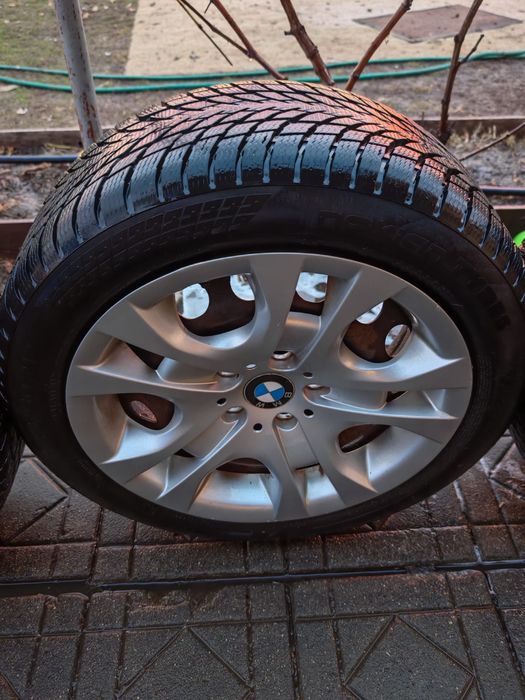 Cauciucuri+jante Nokian Snowproof p 225 50 r17 runflat- bmw