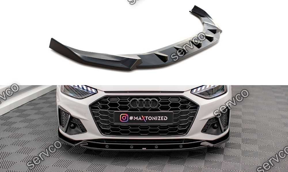 Prelungire bara fata Audi A4 S-Line S4 B9 2019- v12 - Maxton Design