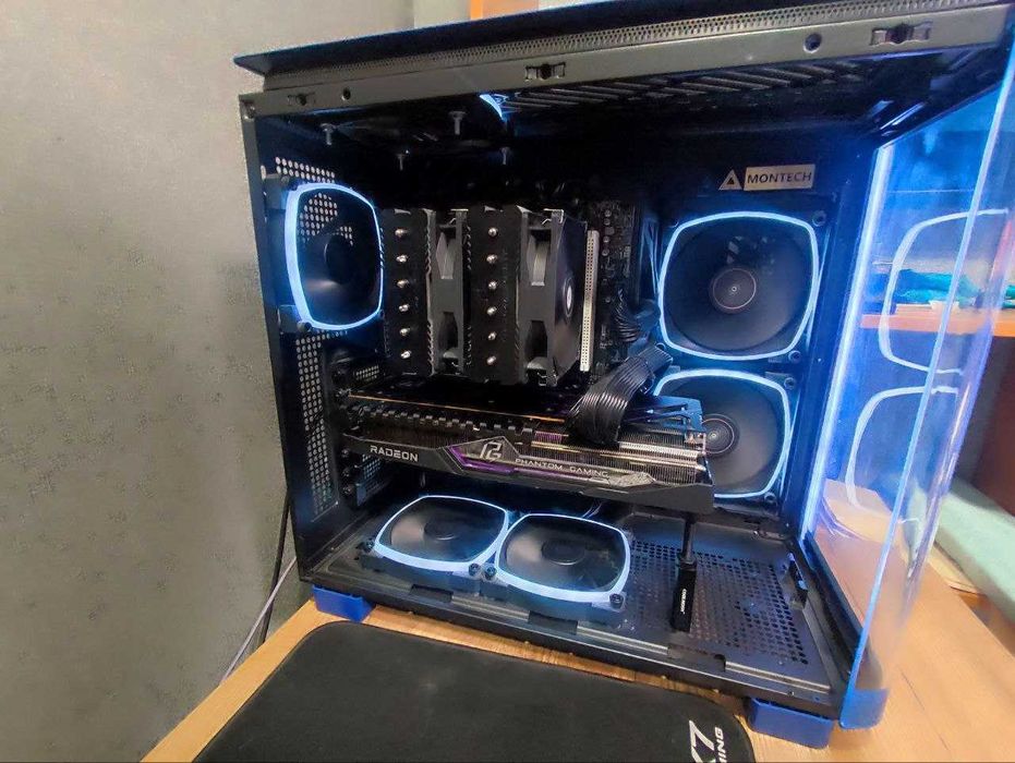 Игровой ПК Ryzen 7 7800X3D + RX 7800 XT + DDR5 + SSD 2 ТБ
