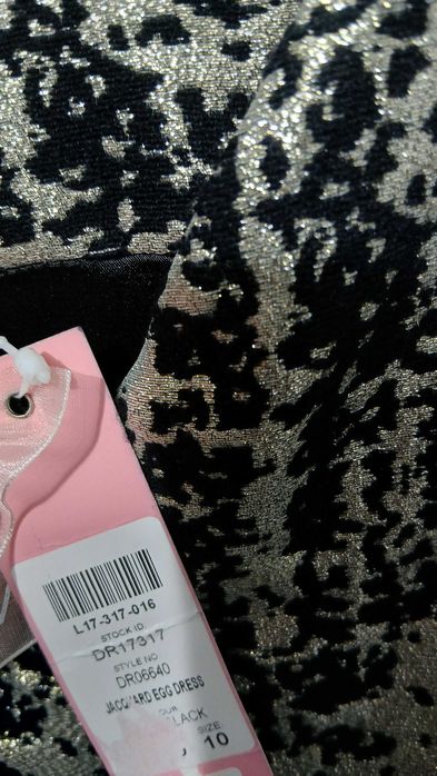 Ексклузивна черна миди рокля с дантела – Rare London Limited Edition