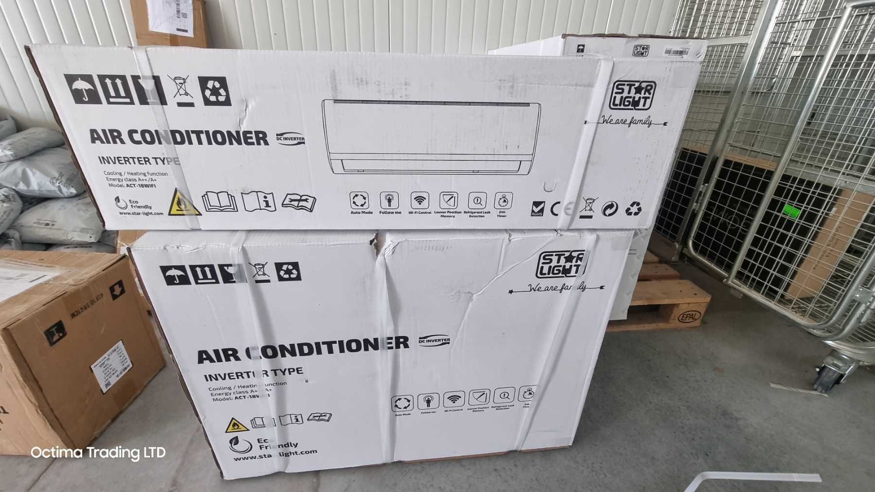 Климатик Star-Light ACT-24WIFI, Control WiFi, 3D Inverter, 24000 BTU