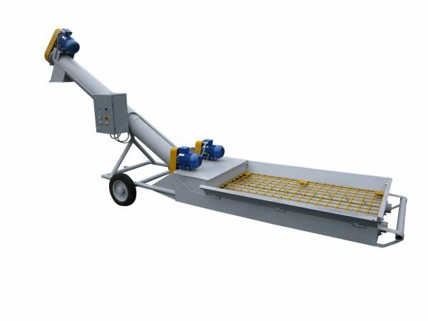 Шнек погрузочно-разгрузочные из вагона