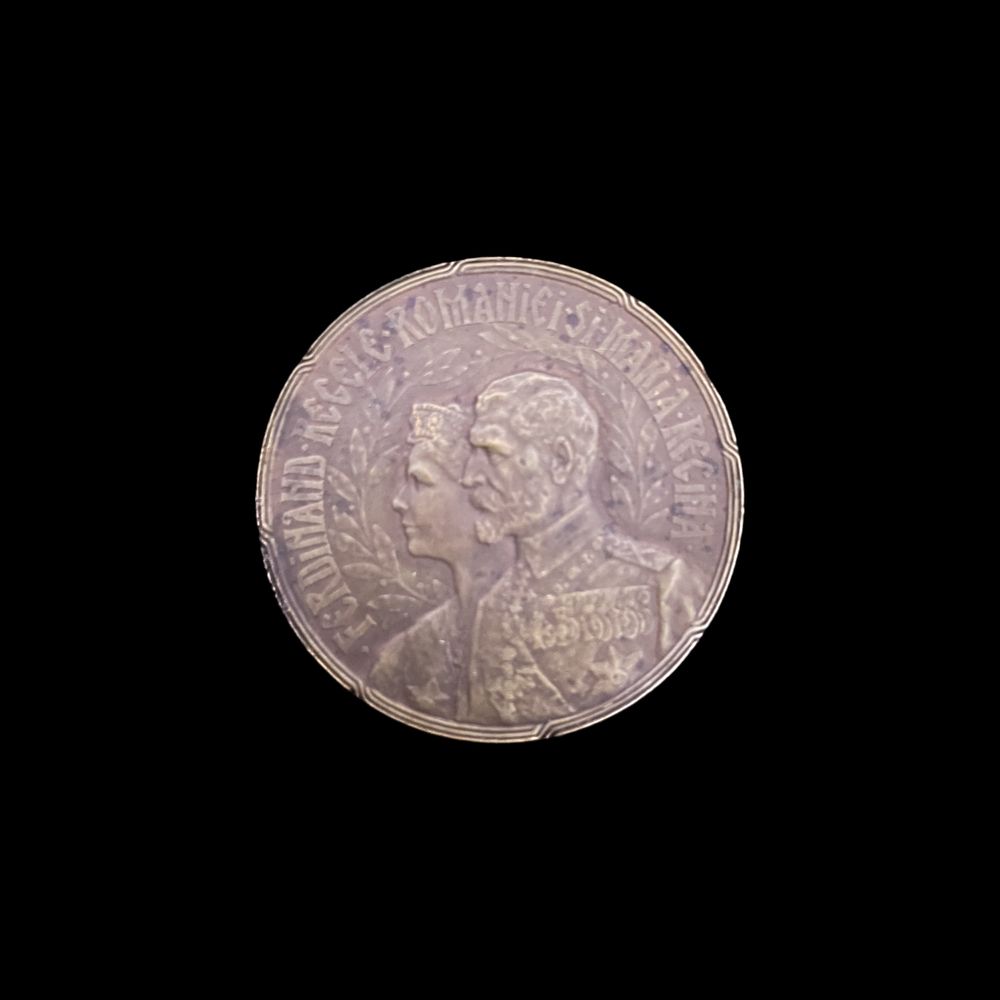 Medalie din bronz Încoronarea de la Albă Iulia