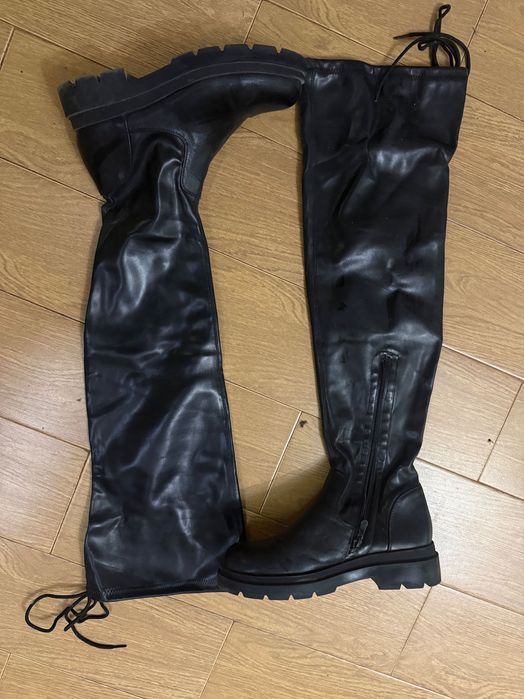 Високи ботуши от еко кожа Paolo Botticelli