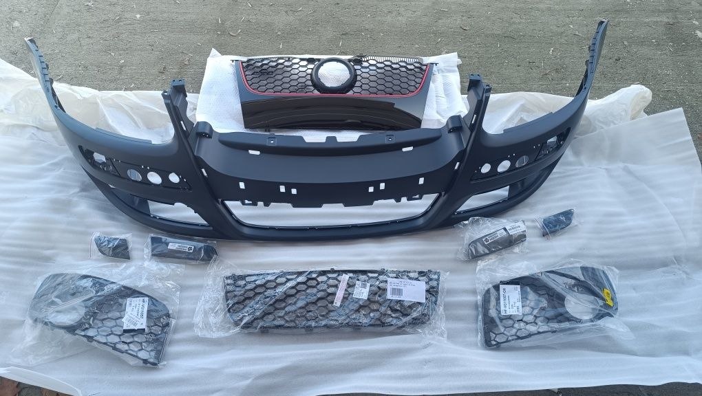Предна ЧИСТО НОВА GTI броня за голф 5, джета, кади, голф плюс, сеат