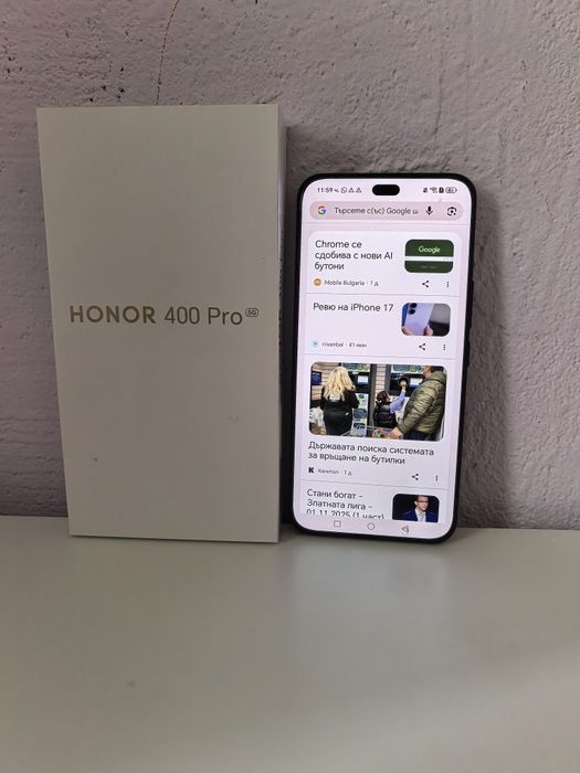 Honor 400 pro Топ състояние