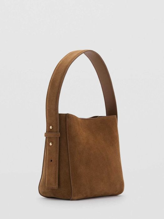 Чанта Mango 100% естествена телешка кожа