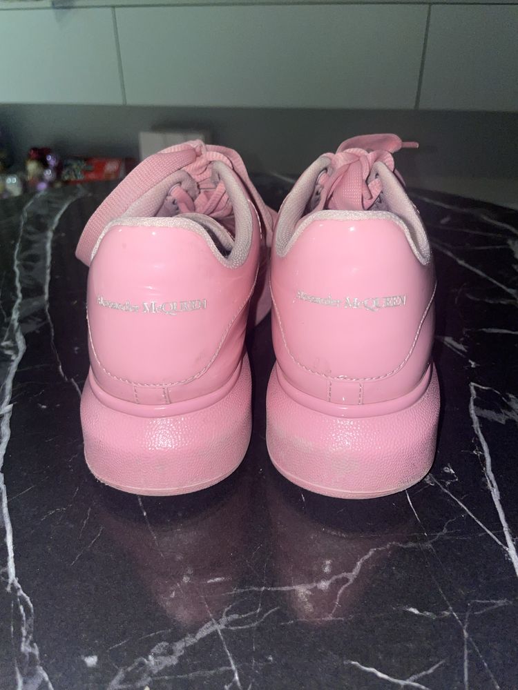 Alexander McQueen Pink Sneakers
