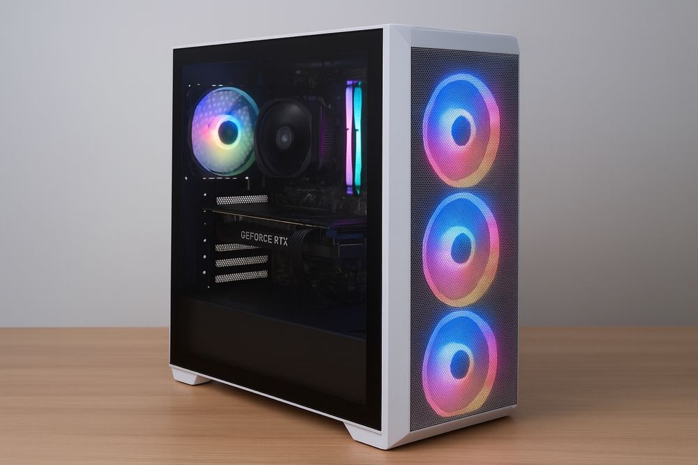 PC Gaming Ryzen 7 2700X + GTX 1660 SUPER 16GB RAM SSD+HDD!