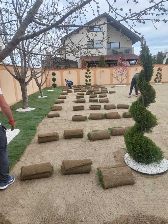 Gazon Tip Covor cu Prindere Garantată