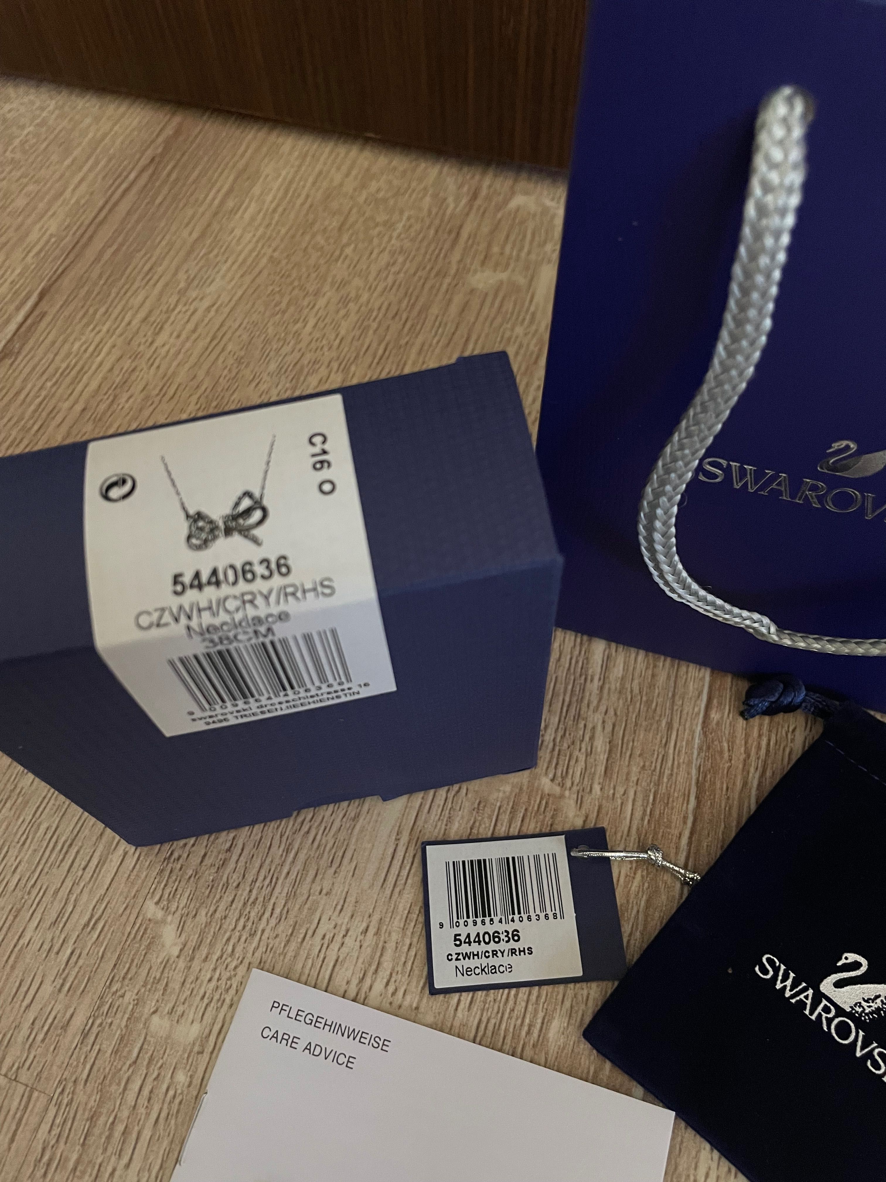 Дамско колие Swarovski - Панделка безкрайност