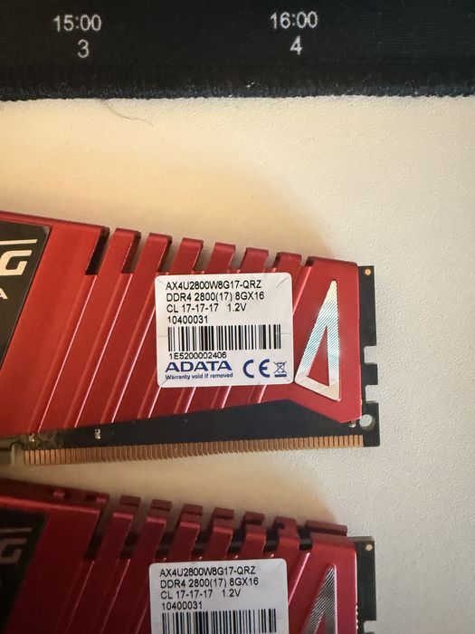 Memorii Ram DDR4 2800 mhz 64GB (8GB x 8)