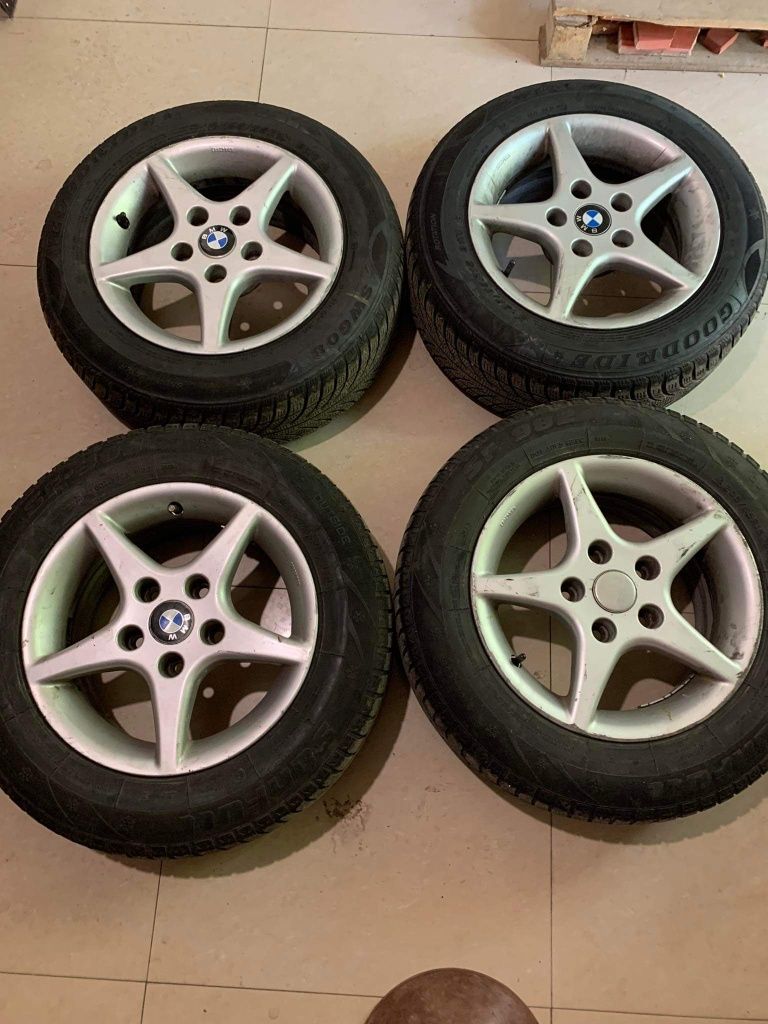 Джанти с гуми 15 цола 5x120 BMW