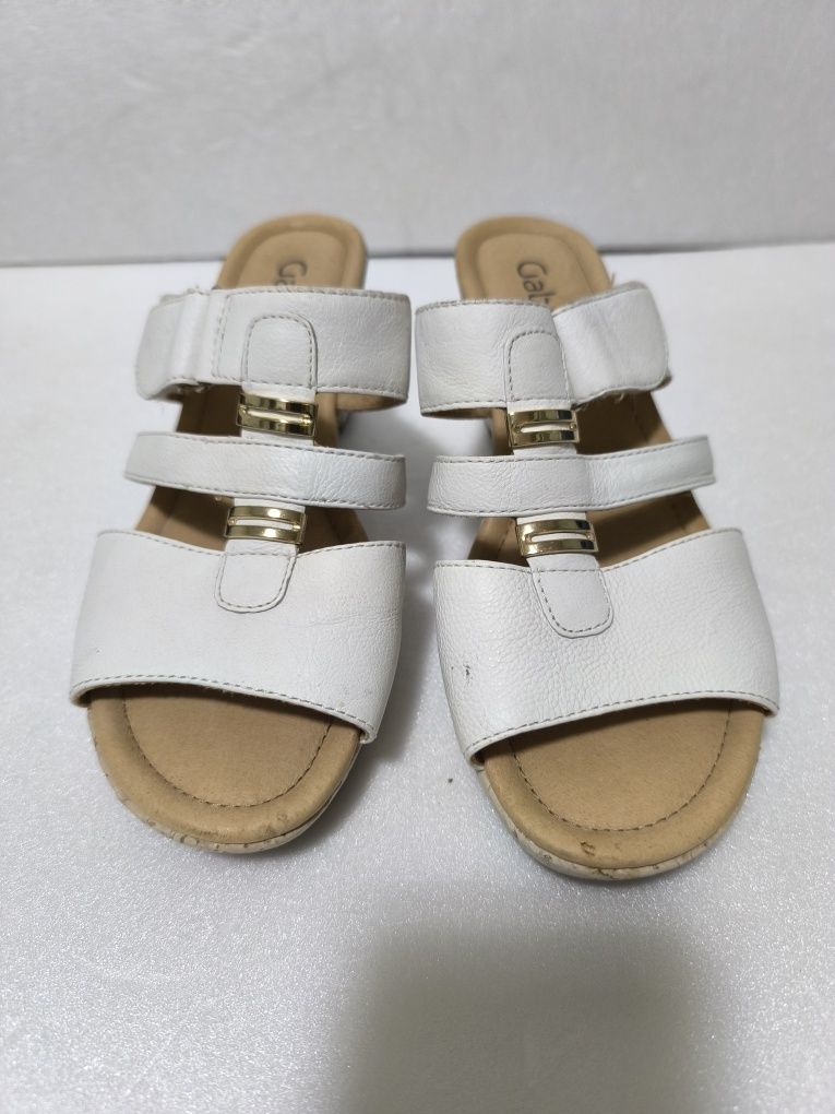 Saboți noi, piele, Gabor, nr 38 G(UK 5 G)