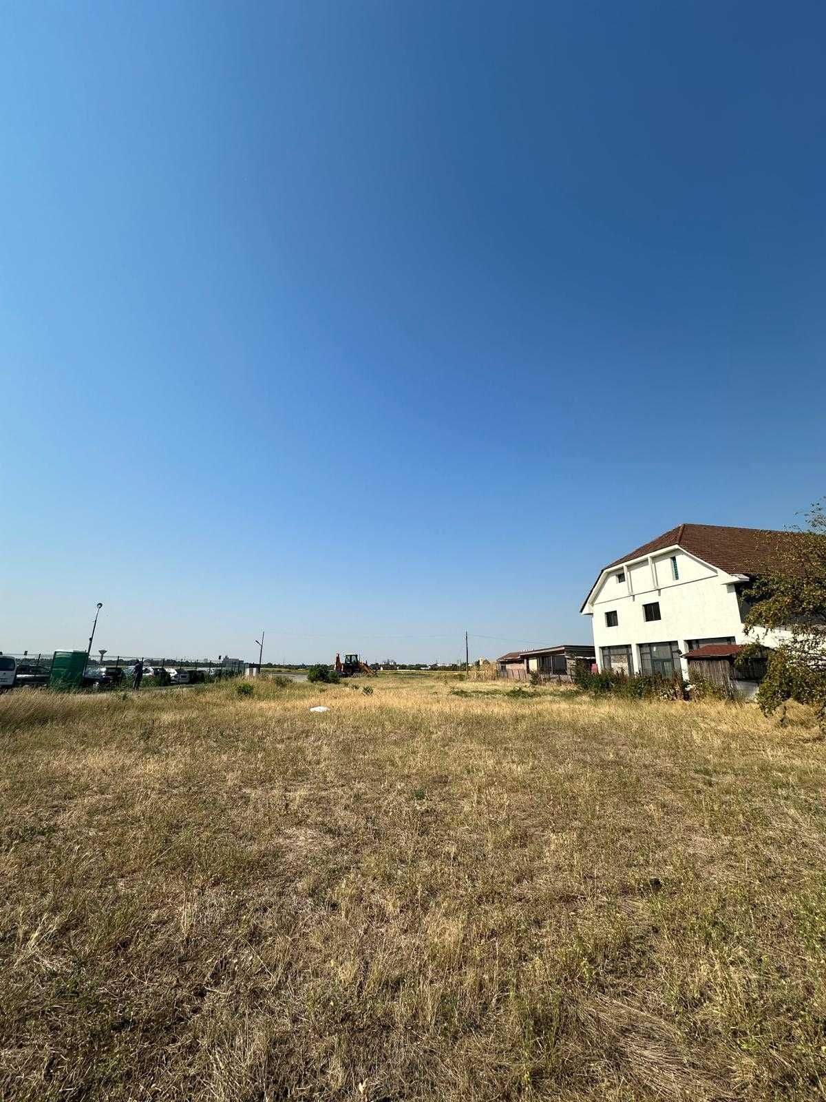 Teren intravilan 1000 mp cu acces din DN3 Fundulea -deschidere 21 ml