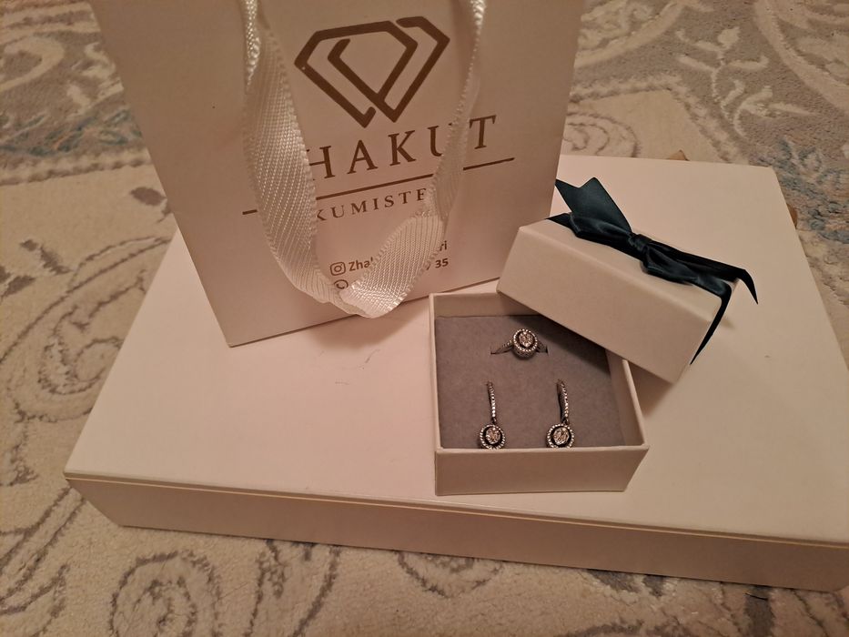 Серебро комлект новый