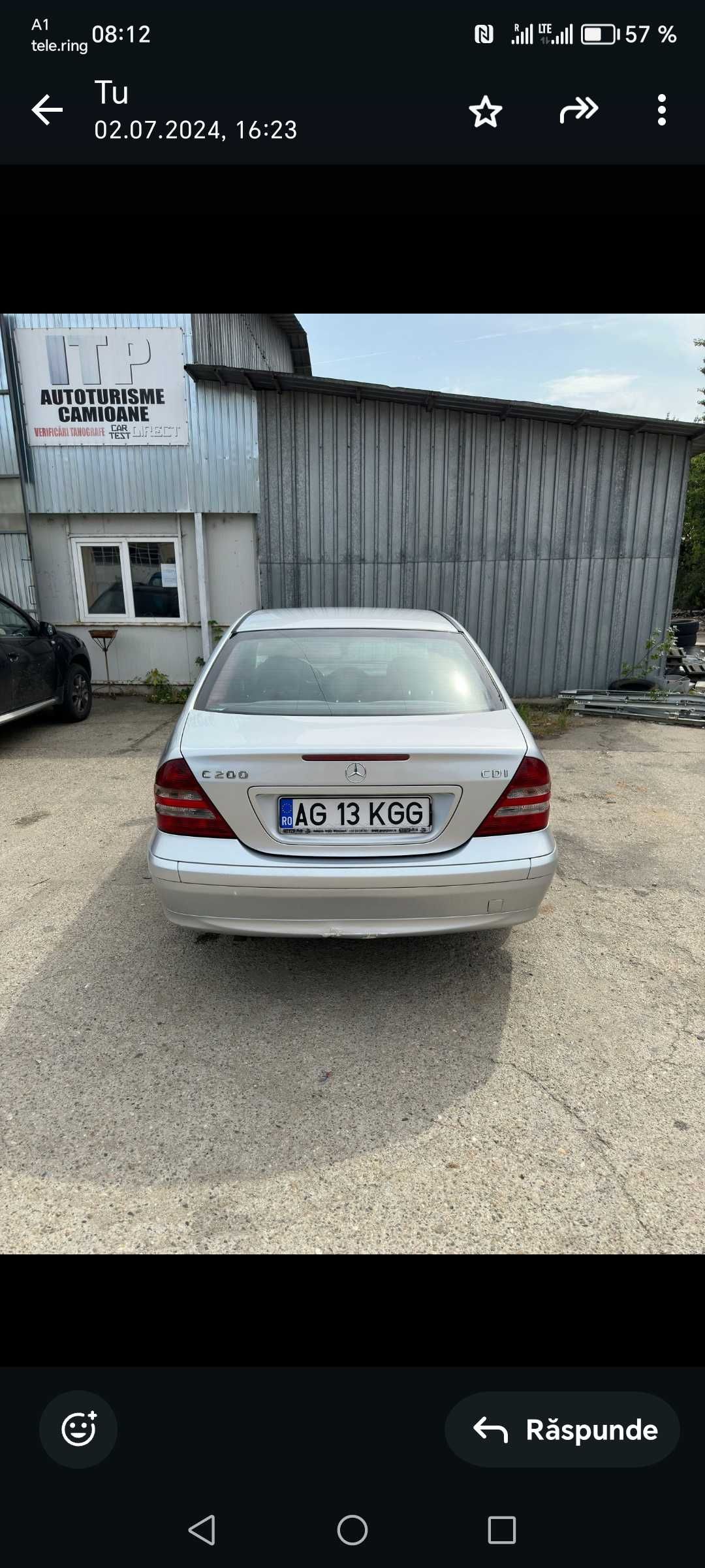 Vând Mercedes in stare foarte buna , fiscal pe loc